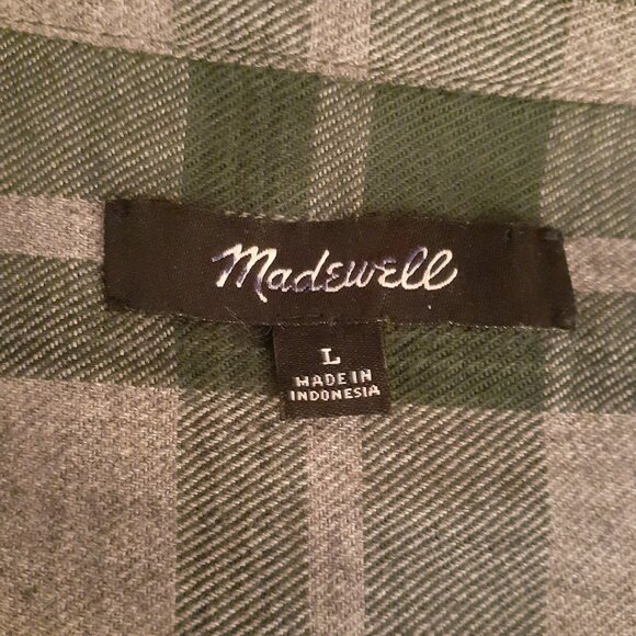 Madewell Pop-Over Flannel Top - Picture 10 of 16